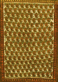 Persian Yellow Traditional Rug, tr304yw