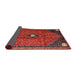Sideview of Traditional Red Persian Rug, tr3050