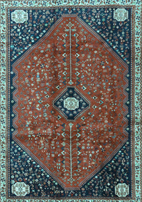 Persian Light Blue Traditional Rug, tr3050lblu