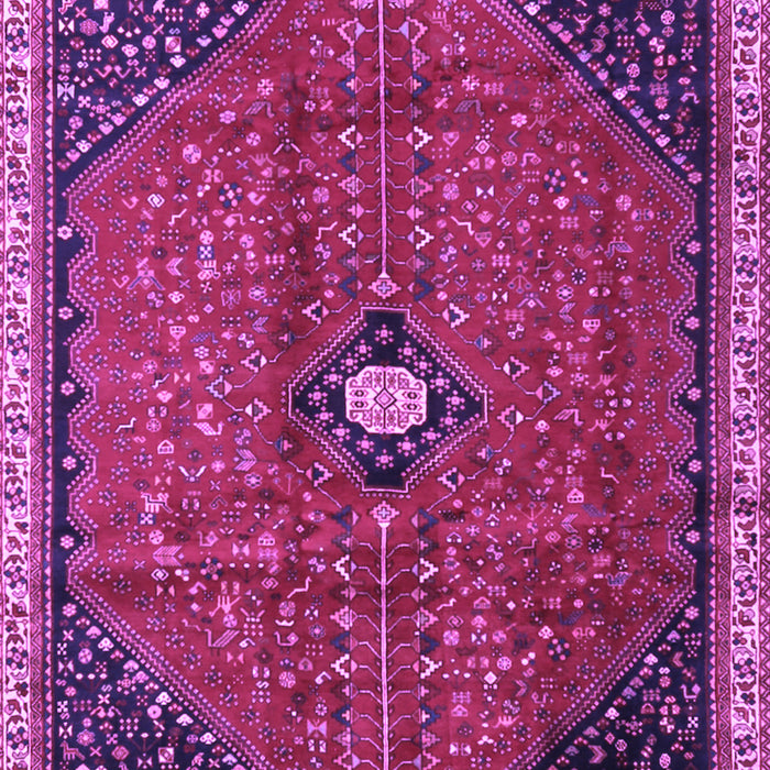 Machine Washable Persian Purple Traditional Area Rugs, wshtr3050pur