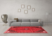 Machine Washable Persian Red Traditional Rug, wshtr3050red