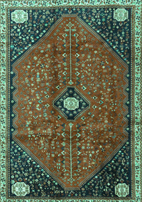 Persian Turquoise Traditional Rug, tr3050turq