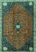 Persian Turquoise Traditional Rug, tr3050turq