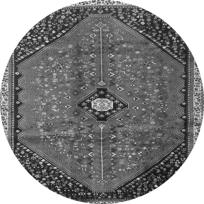 Machine Washable Persian Gray Traditional Rug, wshtr3050gry