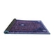 Sideview of Persian Blue Traditional Rug, tr3050blu
