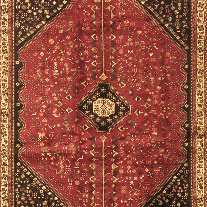 Machine Washable Persian Brown Traditional Rug, wshtr3050brn