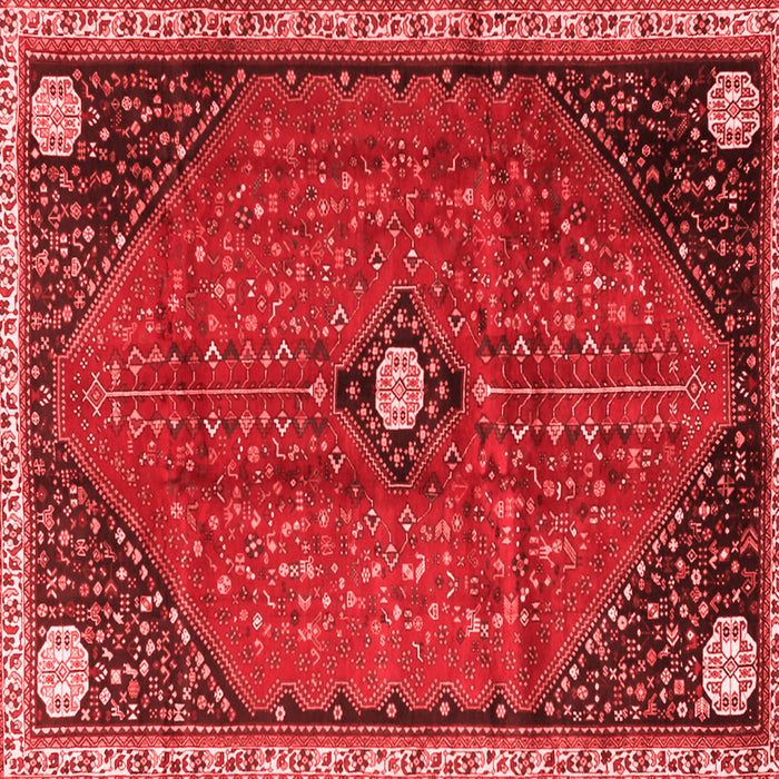 Machine Washable Persian Red Traditional Rug, wshtr3050red