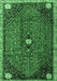 Persian Emerald Green Traditional Rug, tr3050emgrn