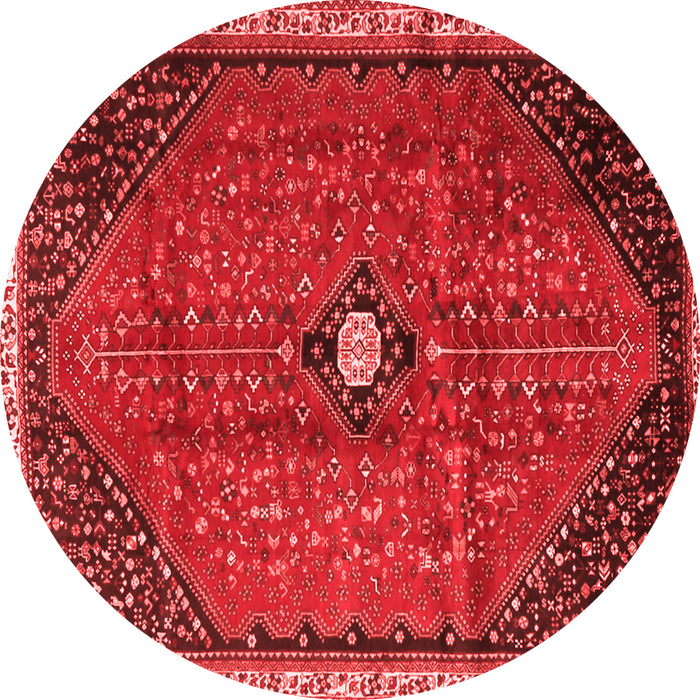 Machine Washable Persian Red Traditional Rug, wshtr3050red