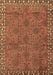 Persian Brown Traditional Rug, tr3051brn