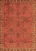 Persian Orange Traditional Rug, tr3051org