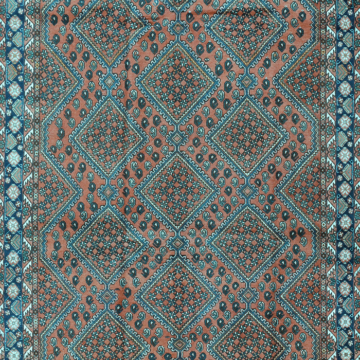 Persian Light Blue Traditional Rug, tr3051lblu