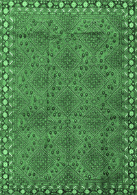 Persian Emerald Green Traditional Rug, tr3051emgrn