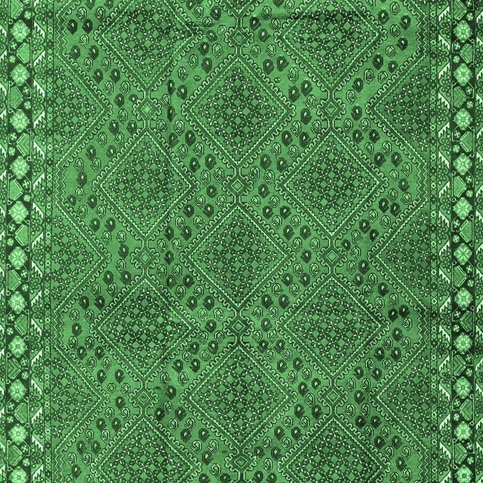 Persian Emerald Green Traditional Rug, tr3051emgrn