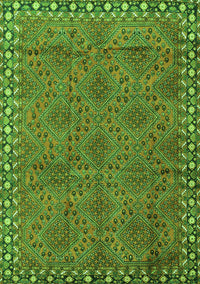 Persian Green Traditional Rug, tr3051grn