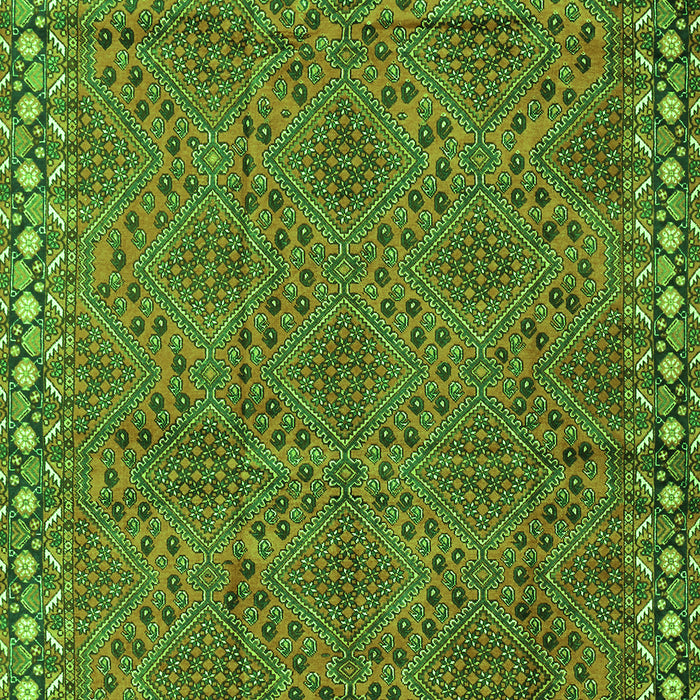 Persian Green Traditional Rug, tr3051grn