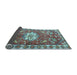 Sideview of Animal Light Blue Traditional Rug, tr3052lblu