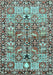 Persian Light Blue Traditional Rug, tr3053lblu