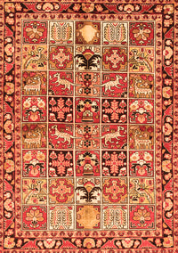 Persian Orange Traditional Rug, tr3053org