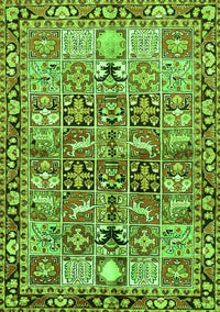 Persian Green Traditional Rug, tr3053grn