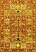 Persian Yellow Traditional Rug, tr3053yw