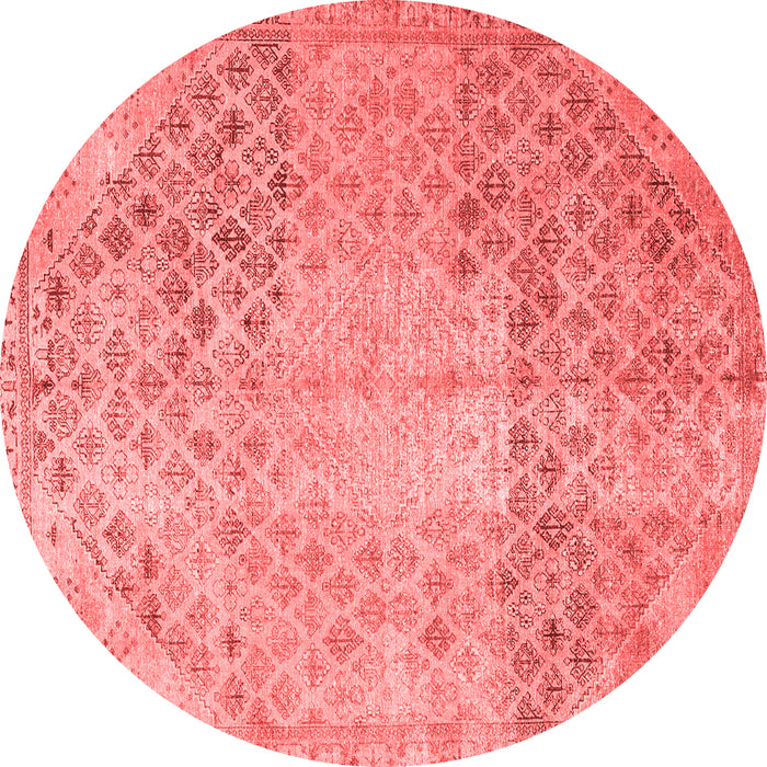 Machine Washable Persian Red Traditional Rug, wshtr3054red