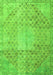 Persian Green Traditional Rug, tr3054grn