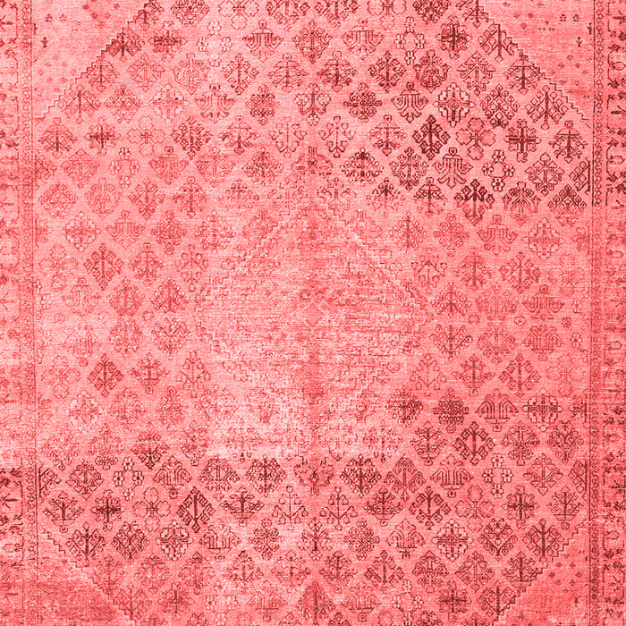 Machine Washable Persian Red Traditional Rug, wshtr3054red