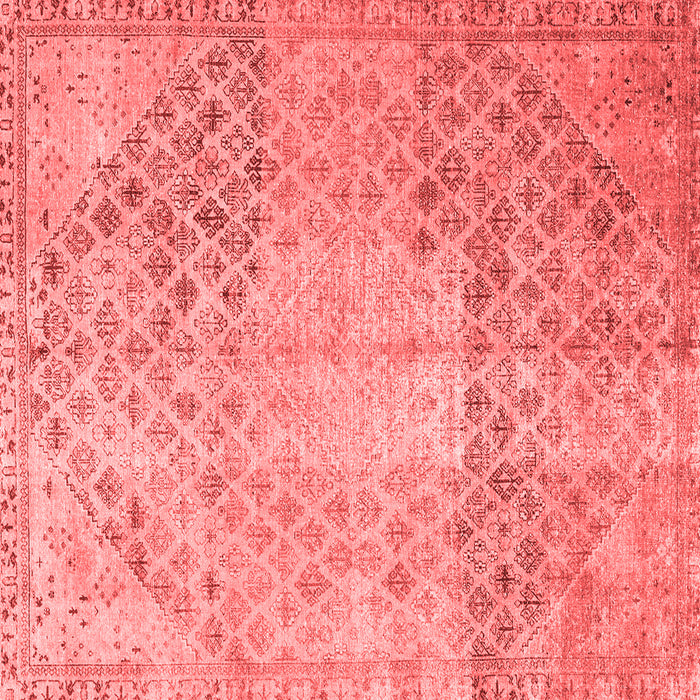 Machine Washable Persian Red Traditional Rug, wshtr3054red