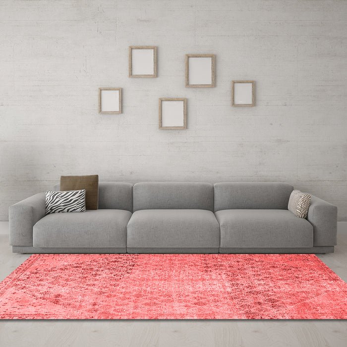 Traditional Red Washable Rugs