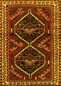 Persian Yellow Traditional Rug, tr3055yw