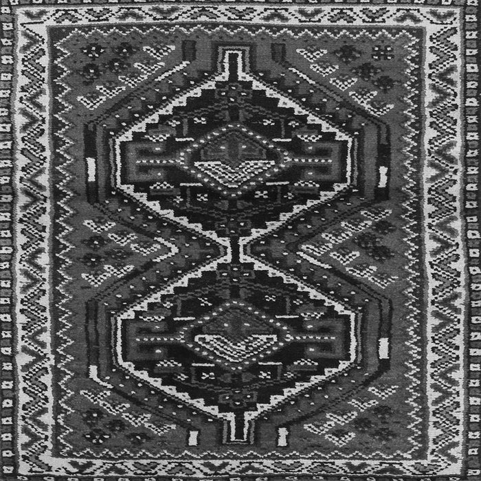 Serging Thickness of Persian Gray Traditional Rug, tr3055gry