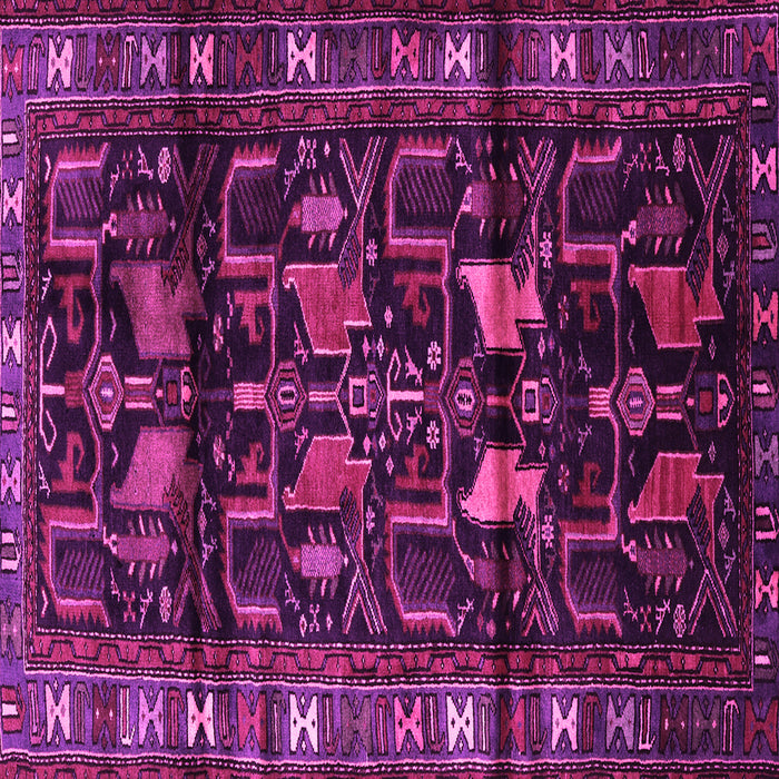 Square Persian Pink Traditional Rug, tr3056pnk
