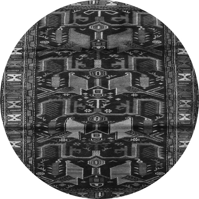 Square Persian Gray Traditional Rug, tr3056gry