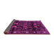 Sideview of Persian Pink Traditional Rug, tr3056pnk