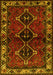 Persian Yellow Traditional Rug, tr3057yw