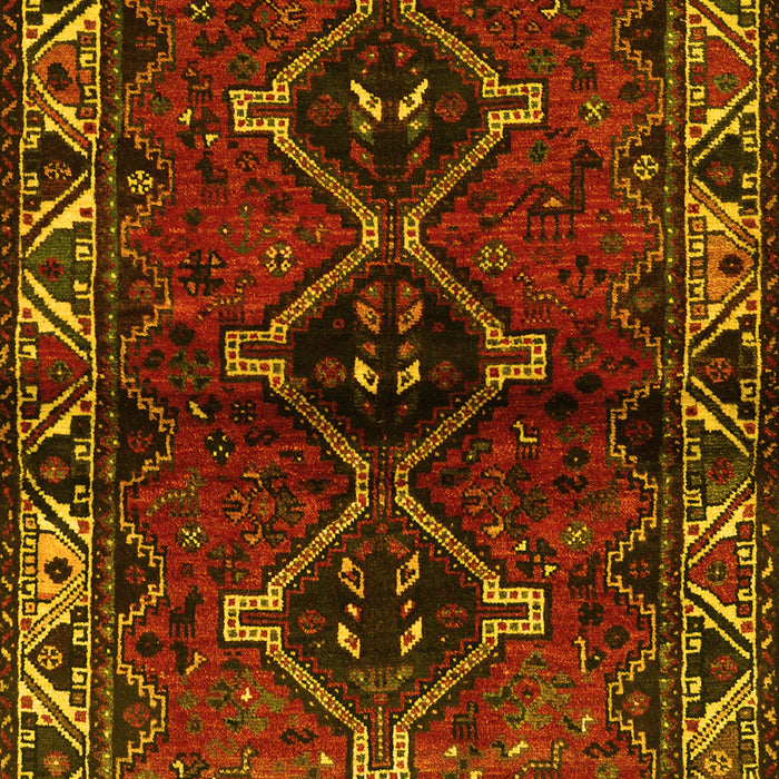 Persian Yellow Traditional Rug, tr3057yw