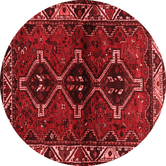 Machine Washable Persian Red Traditional Rug, wshtr3057red