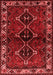 Persian Red Traditional Area Rugs