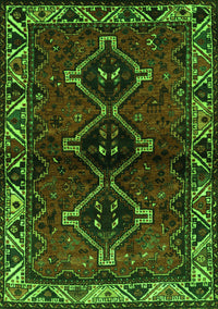 Persian Green Traditional Rug, tr3057grn