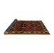 Sideview of Persian Brown Traditional Rug, tr3057brn