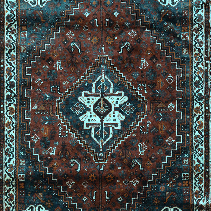 Persian Light Blue Traditional Rug, tr3058lblu