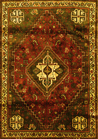 Persian Yellow Traditional Rug, tr3058yw