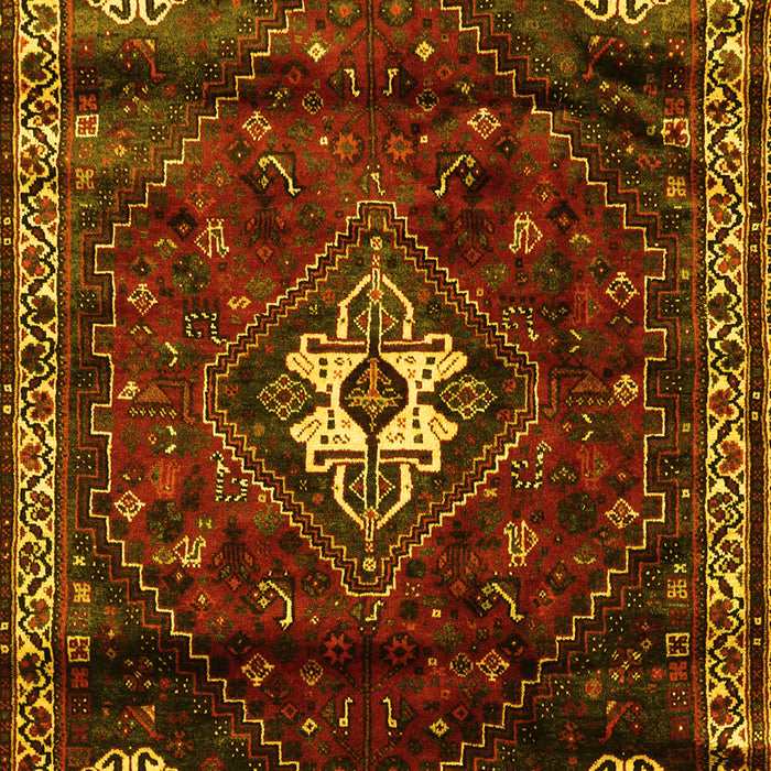 Persian Yellow Traditional Rug, tr3058yw