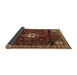 Sideview of Persian Brown Traditional Rug, tr3058brn