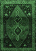 Persian Emerald Green Traditional Rug, tr3059emgrn