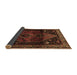 Sideview of Persian Brown Traditional Rug, tr3059brn