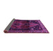 Sideview of Persian Purple Traditional Rug, tr3059pur