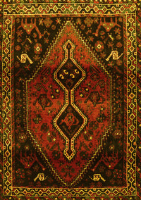 Persian Yellow Traditional Rug, tr3059yw