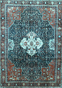 Persian Light Blue Traditional Rug, tr305lblu